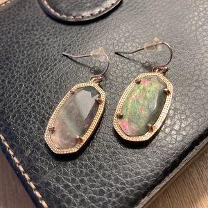 Kendra Scott Elle earrings in rose gold